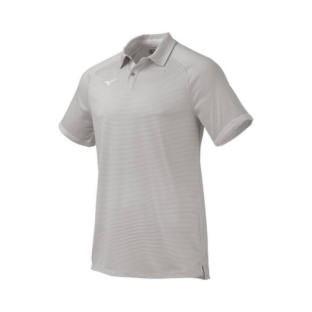 Mens Mizuno Scout Polo Grey Philippines (NTJVSA650)